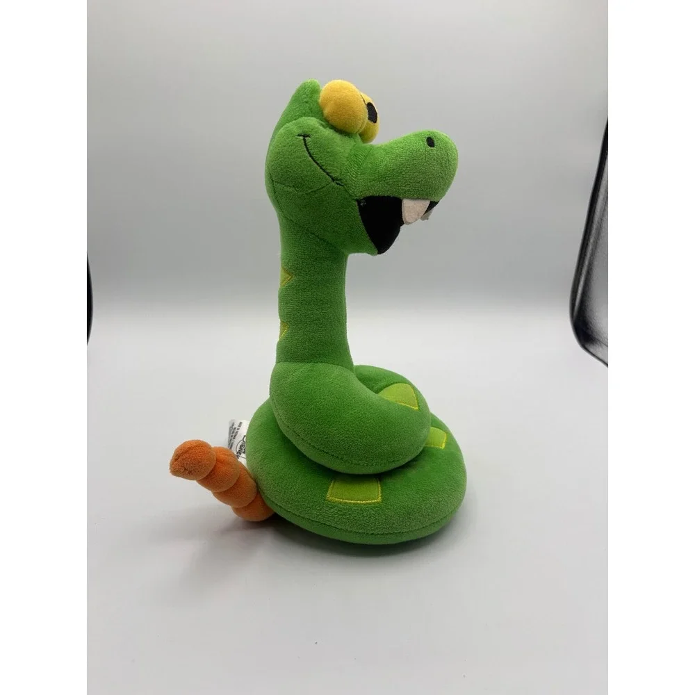 Disney Parks Toy Story Rattlesnake Plush Green Coiled Snake Toy 7 Inch